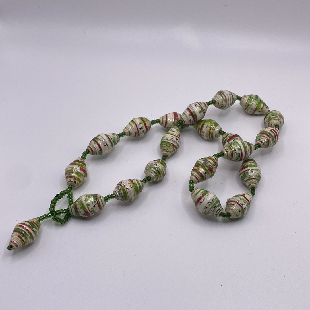 Paper Bead Necklaces