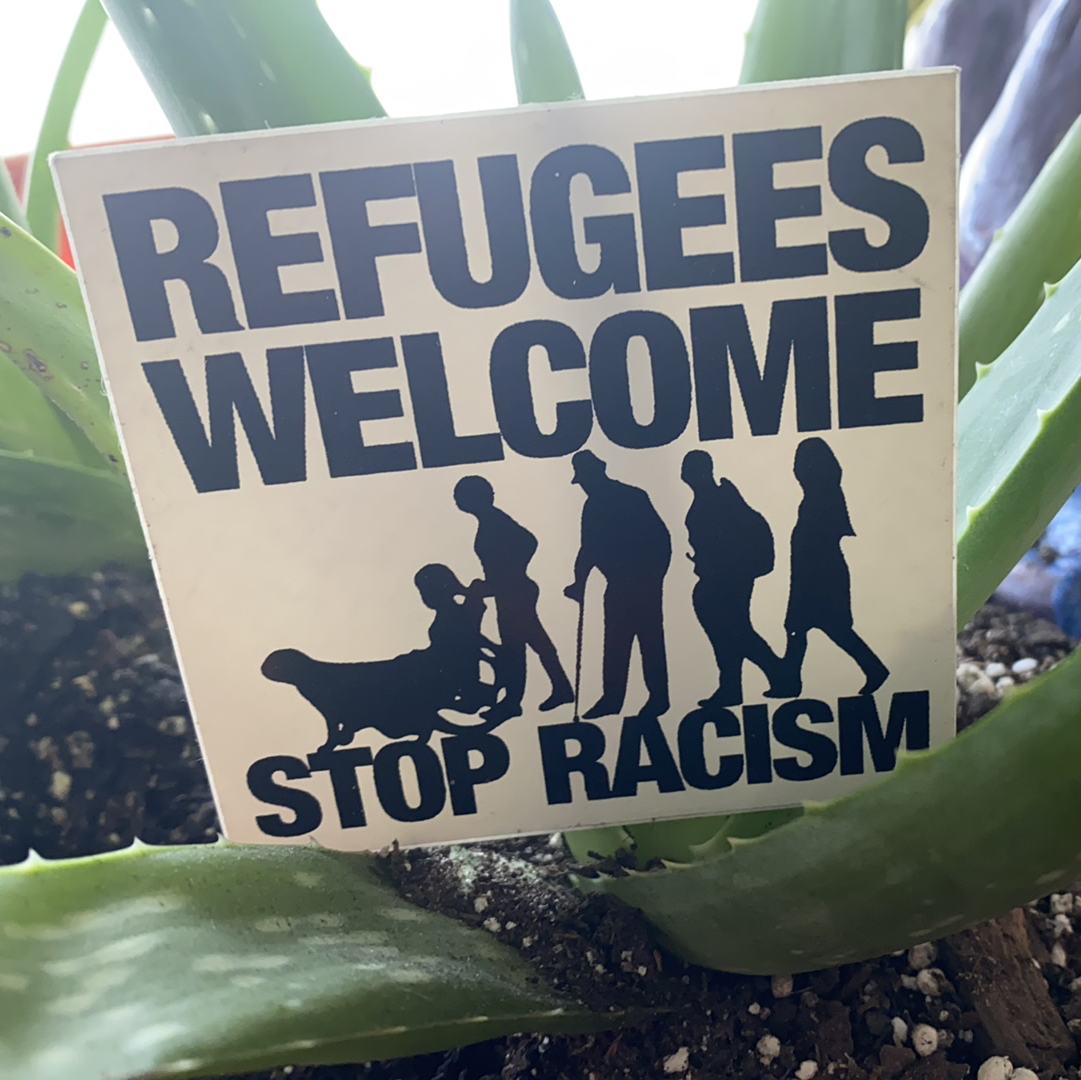Refugees Welcome Sticker