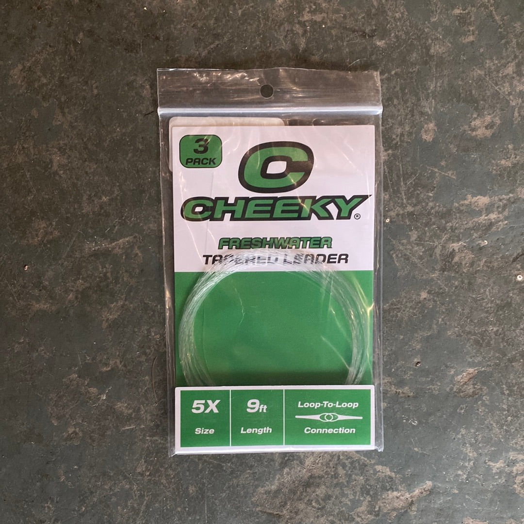 Cheeky Freshwater Leader 3-pack