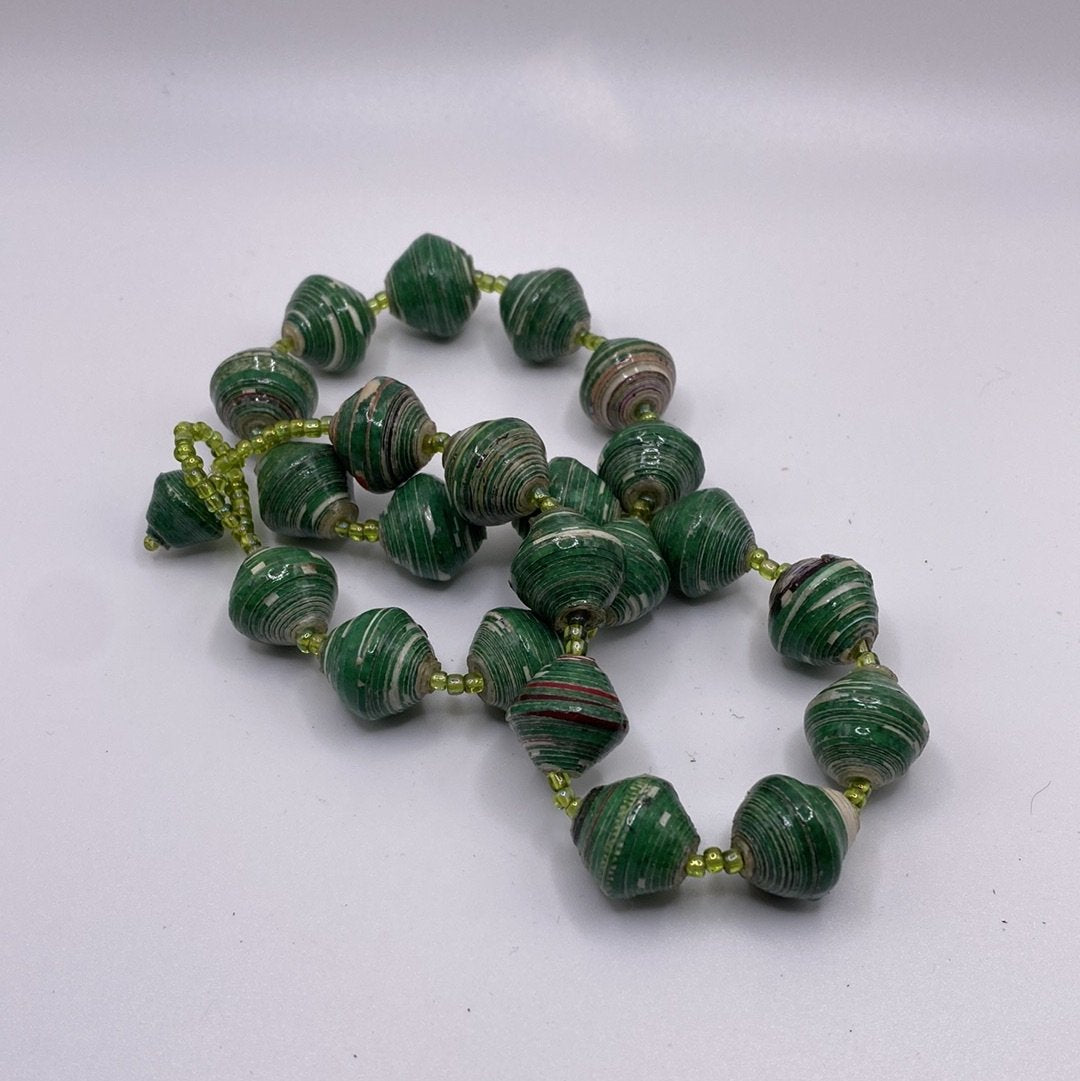 Paper Bead Necklaces