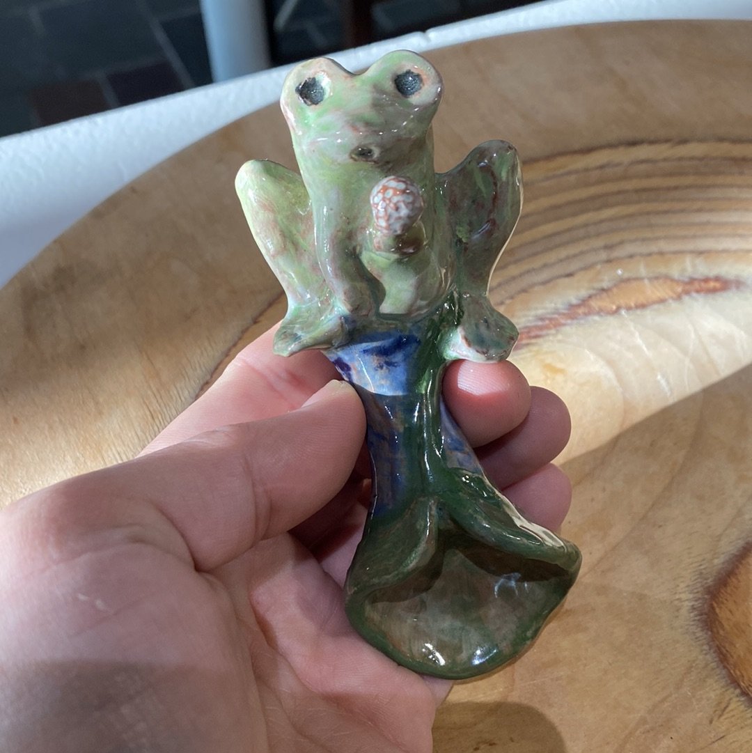 Frog Ceramic Spoon