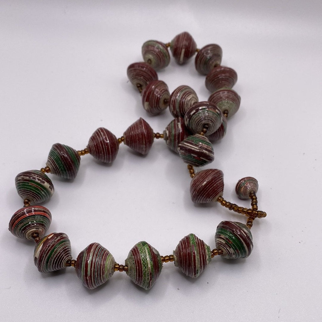 Paper Bead Necklaces