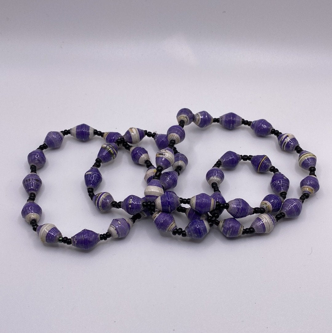 Paper Bead Necklaces