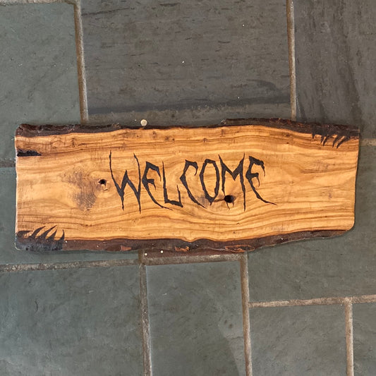 Welcome Witchy House Sign