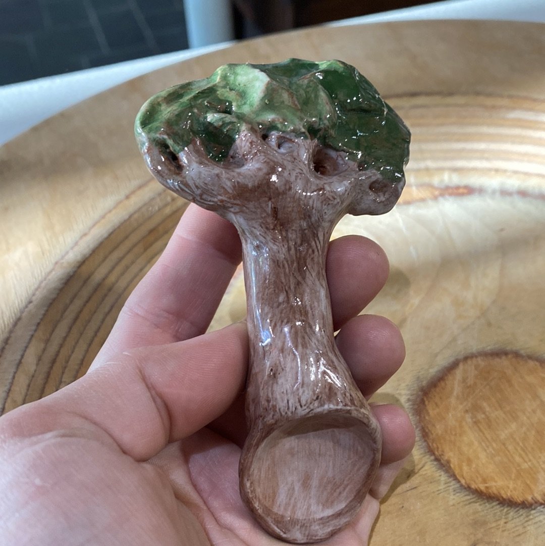 Tree Ceramic Spoon