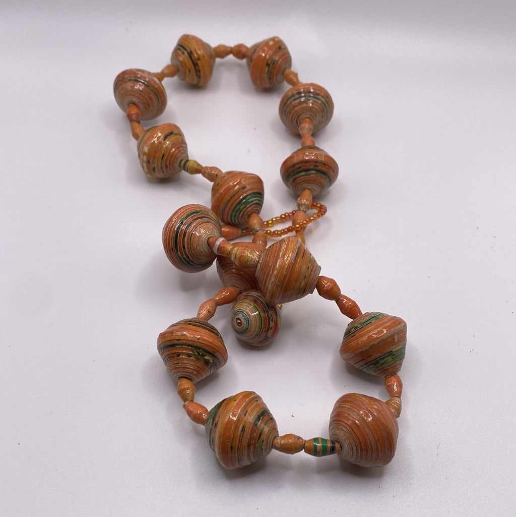 Paper Bead Necklaces