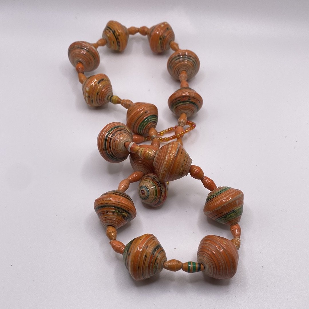 Paper Bead Necklaces