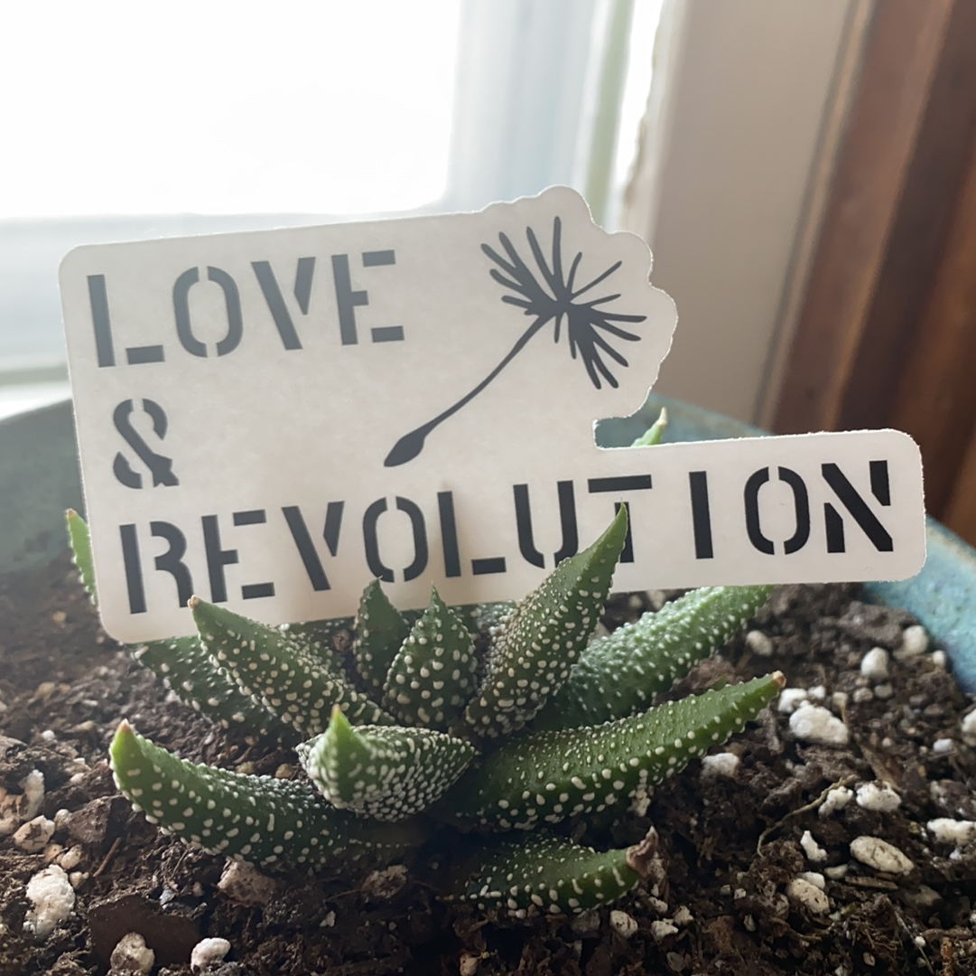 Love & Revolution Stickers