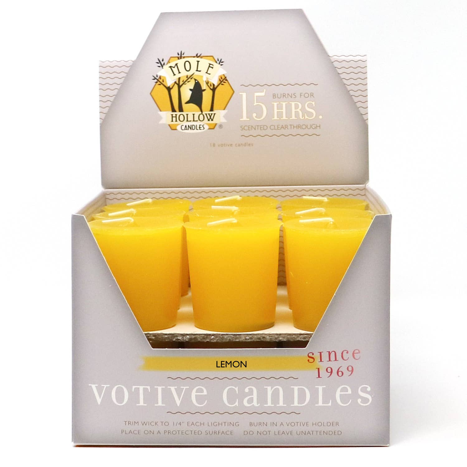 Locally Made 15-hour Scented Votive Candles